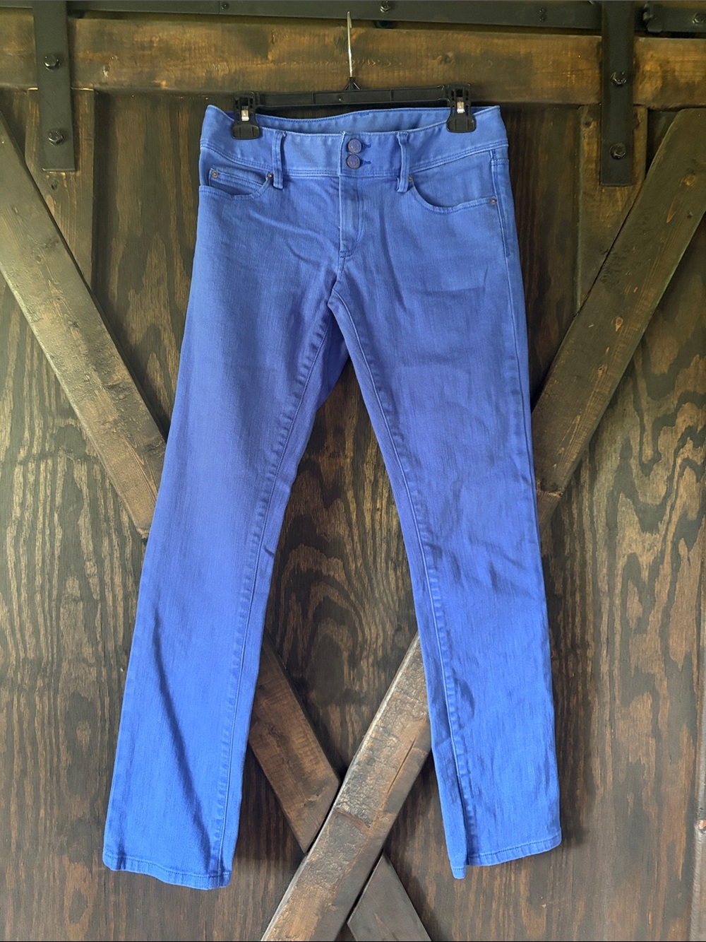 Lilly Pulitzer Royal Blue Denim Jeans Size 4